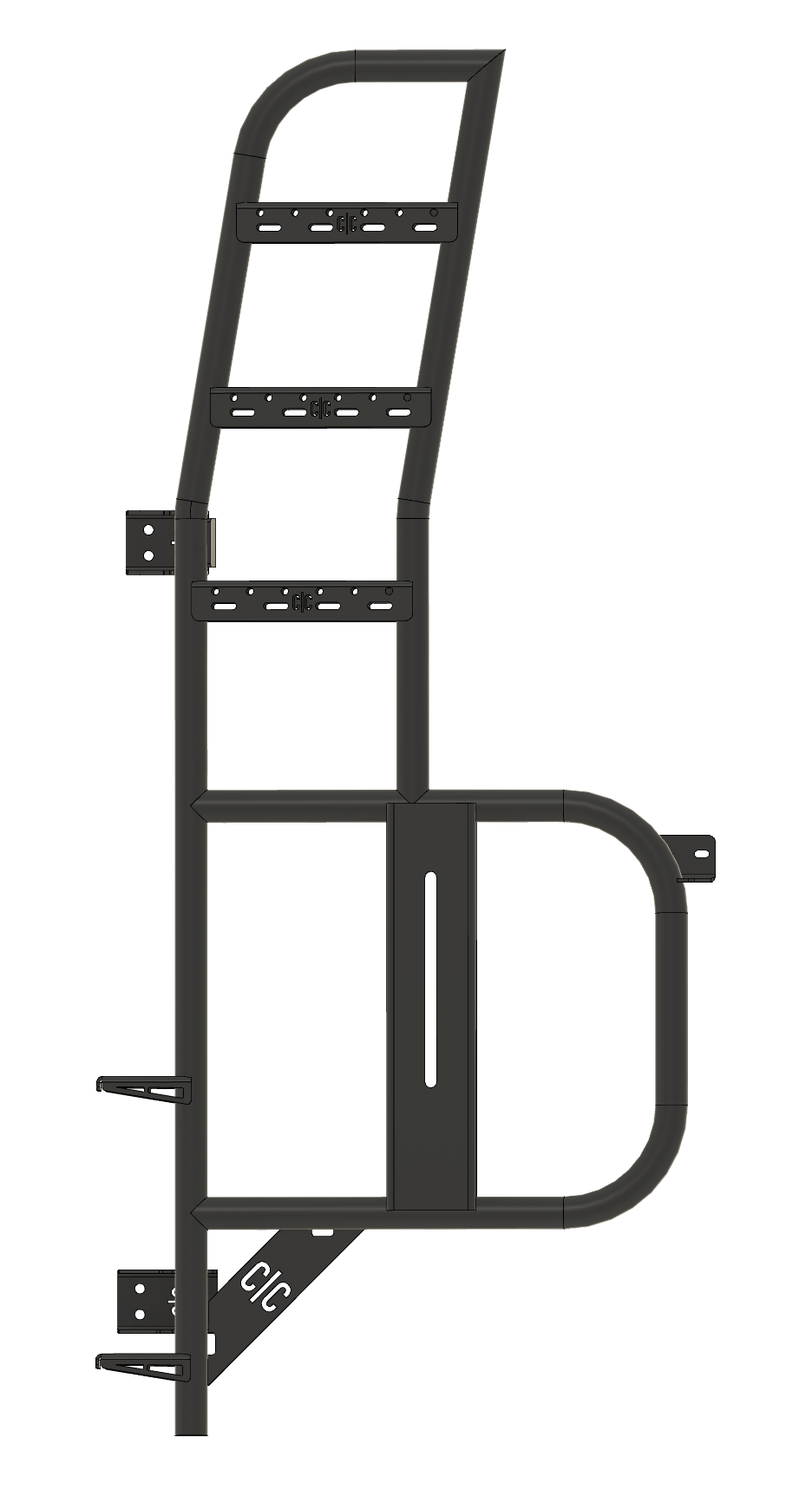 'The Mountaineer' Wheel Carrier and Ladder Combo - Ford Transit High Roof Mk8/Mk9 (2014 - Present)