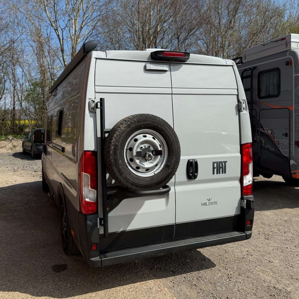 'The Hitchhiker' Wheel Carrier - Fiat Ducato / Citroen Relay / Peugeot ...