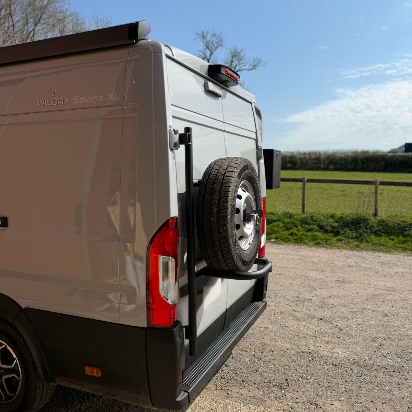 'The Hitchhiker' Wheel Carrier - Fiat Ducato / Citroen Relay / Peugeot Boxer (2014 - Present)