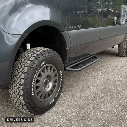 'Pebble Sliders' - Cab Only Side Steps For Mercedes Sprinter (2019 - Present)