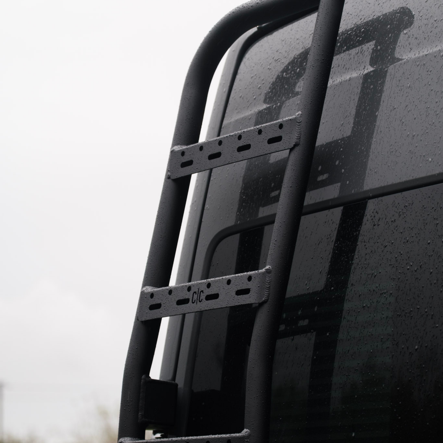 'The Mountaineer' Wheel Carrier and Ladder Combo - VW High Roof Crafter / MAN TGE (2018-Present)