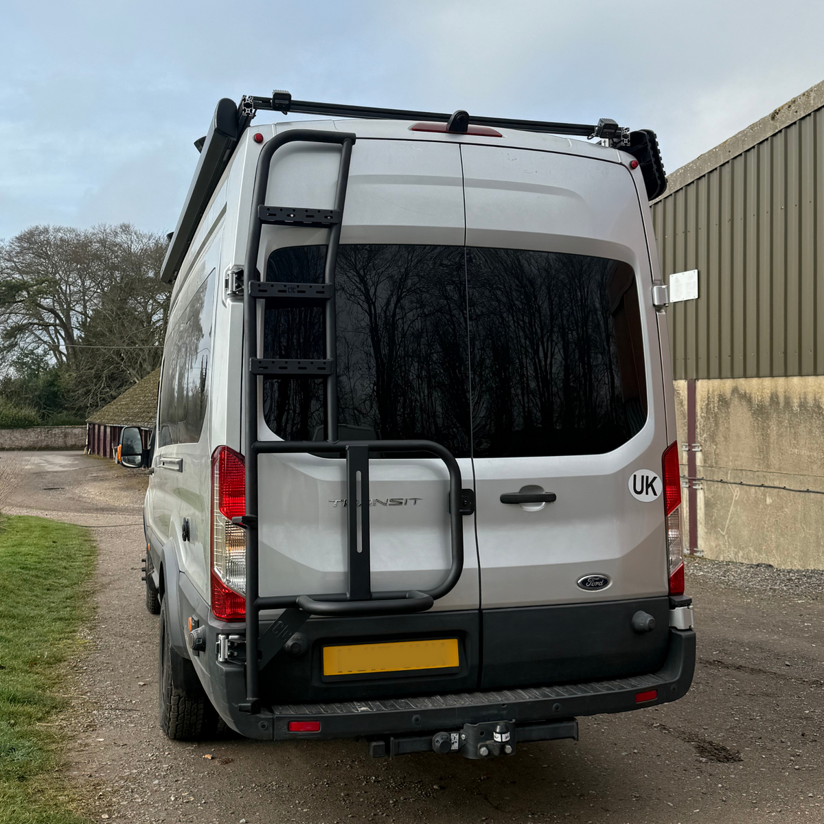 Rear Door Ladder and Wheel Carrier for Ford Transit – ColehillCustoms